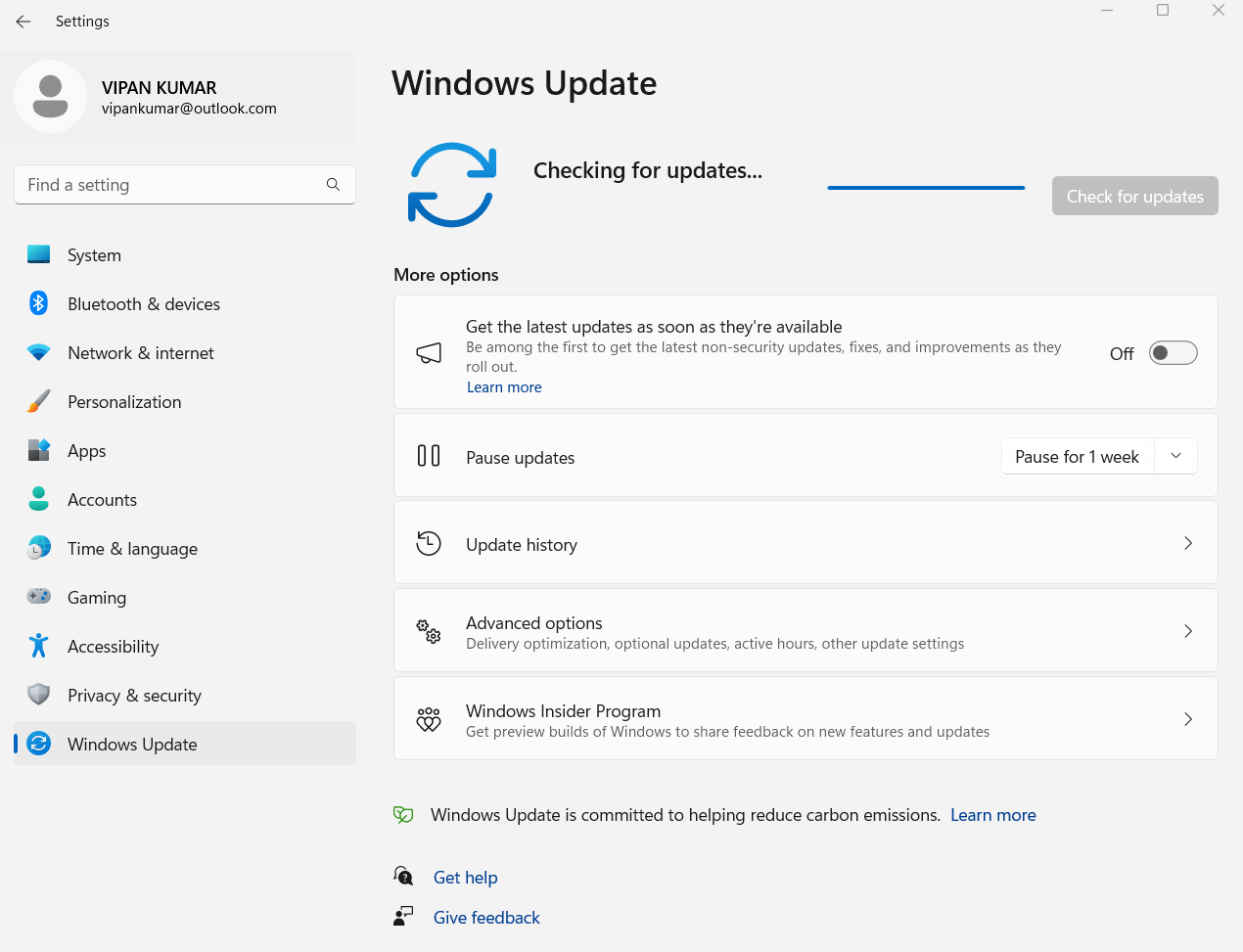 Windows-Update-Windows-11-Updates-checking