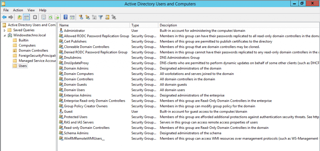 Active directory installation on windows server 2012 r2