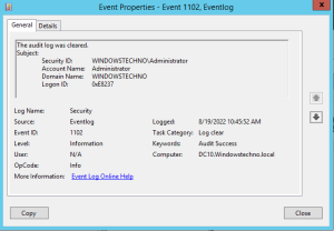 event id 7002 task category 1102