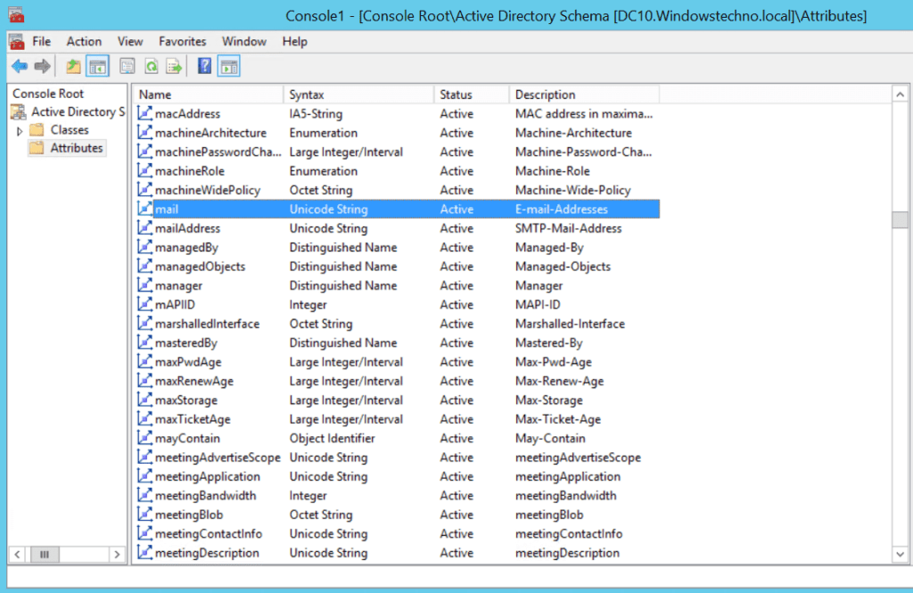 What Is Ad Schema And How We Can Export Ad Schema To Ldf File 